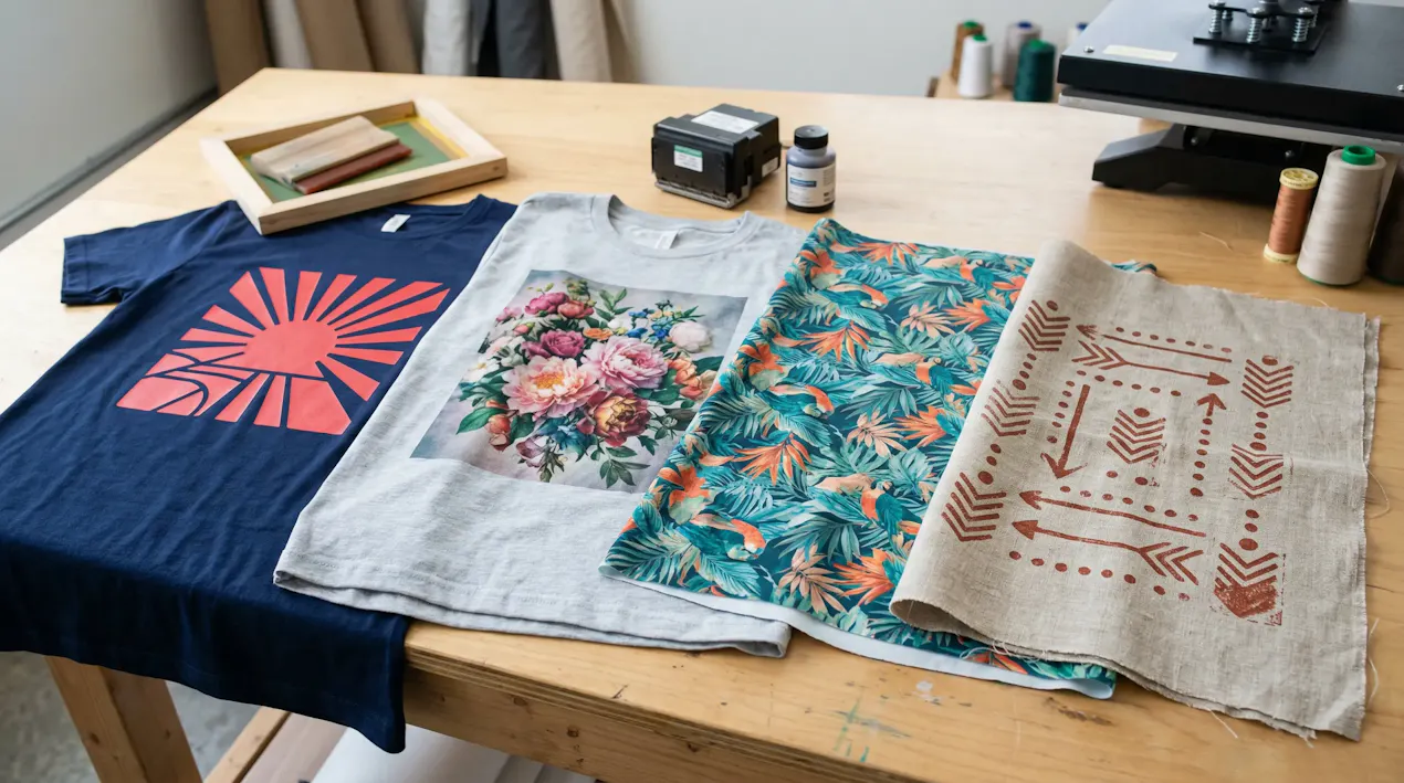 Fabric printing methods explained

