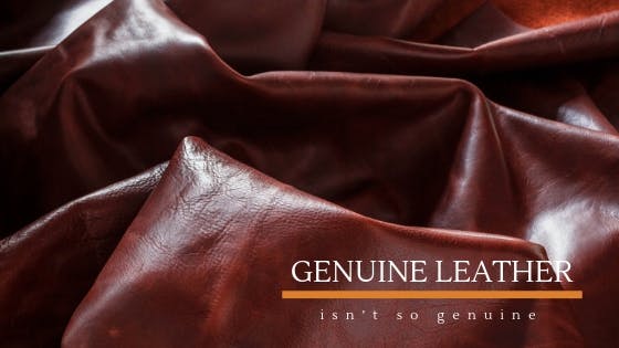 Genuine Leather Isn’t so Genuine
