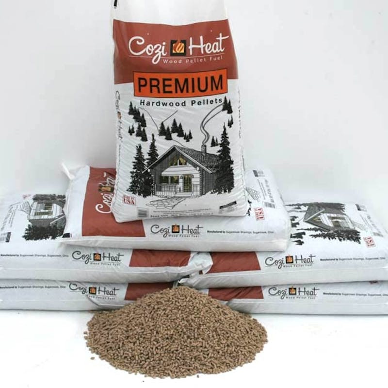 Hardwood Heating Pellets by Cozi Heat