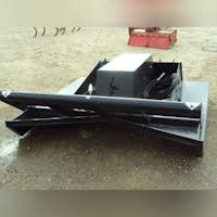 Rotary Brush Cutter Mower attachment for Skid Steer