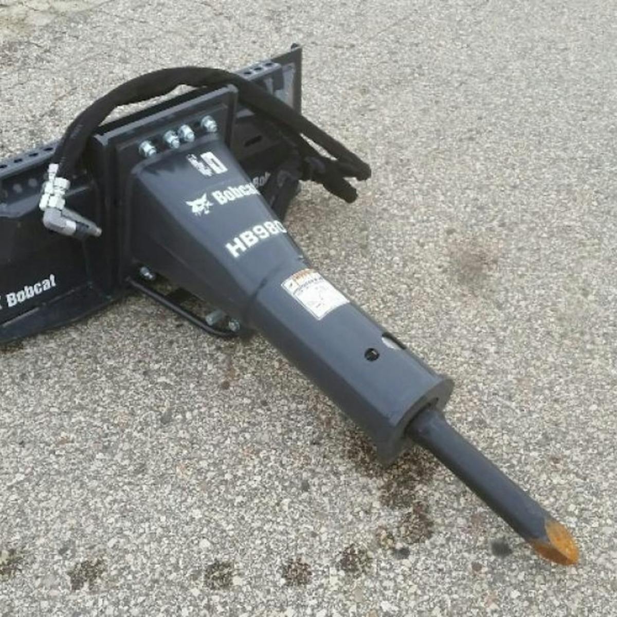 Bobcat Hyrdaulic Breaker Jackhammer HB980 Dutch Rentalz