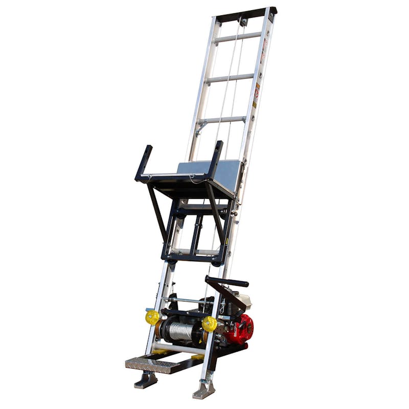 Laddervator/ TranzSporter Ladder Hoist - 28 ft