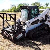 Bobcat T770 with Forestry Head