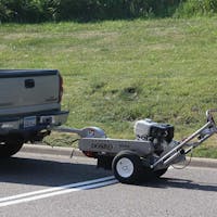 Tow Bar for Dosko stump grinder