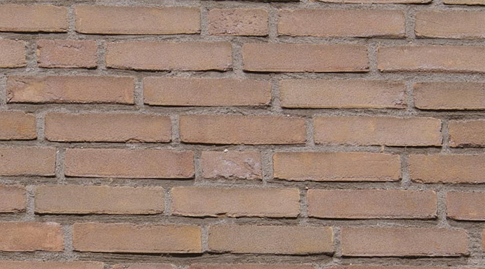 Metselpatroon van een spouwmuur Metselpatroon van een spouwmuur