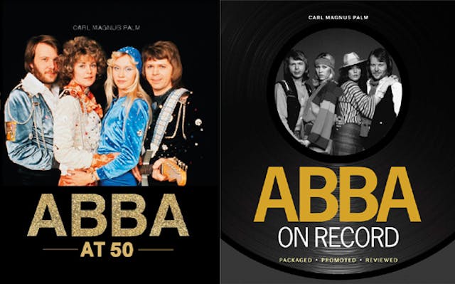 Two books by Carl Magnus Palm: ABBA At 50 and ABBA On Record