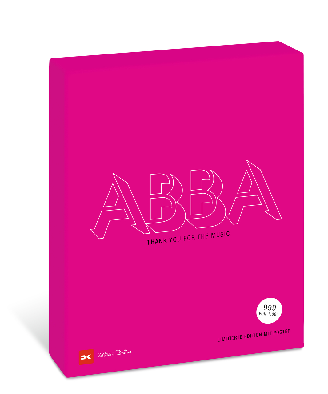 Luxury Edition of ABBA: Thank You For The Music book by Carl Magnus Palm