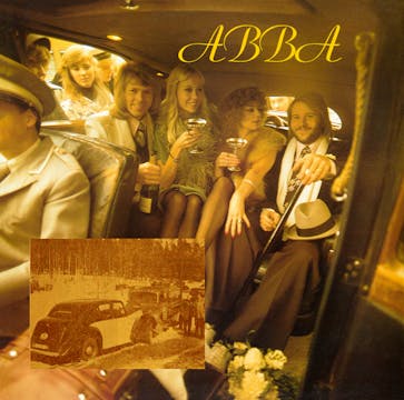 ABBA sleeve 1975 with Rolls-Royce