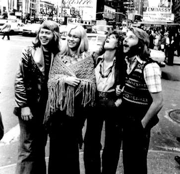 ABBA in the United States in 1974: ABBA On Record features other, rare photos from this visit.