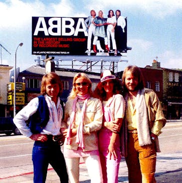 The Largest Selling Group In The History Of Recorded Music? ABBA on Sunset Boulevard, 1978.