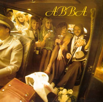 ABBA On Record features a previously unseen picture from the photo sessions for 1975's ABBA album.