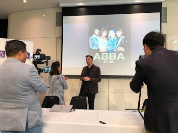 Media people from all corners of the world wanted to talk ABBA with me.