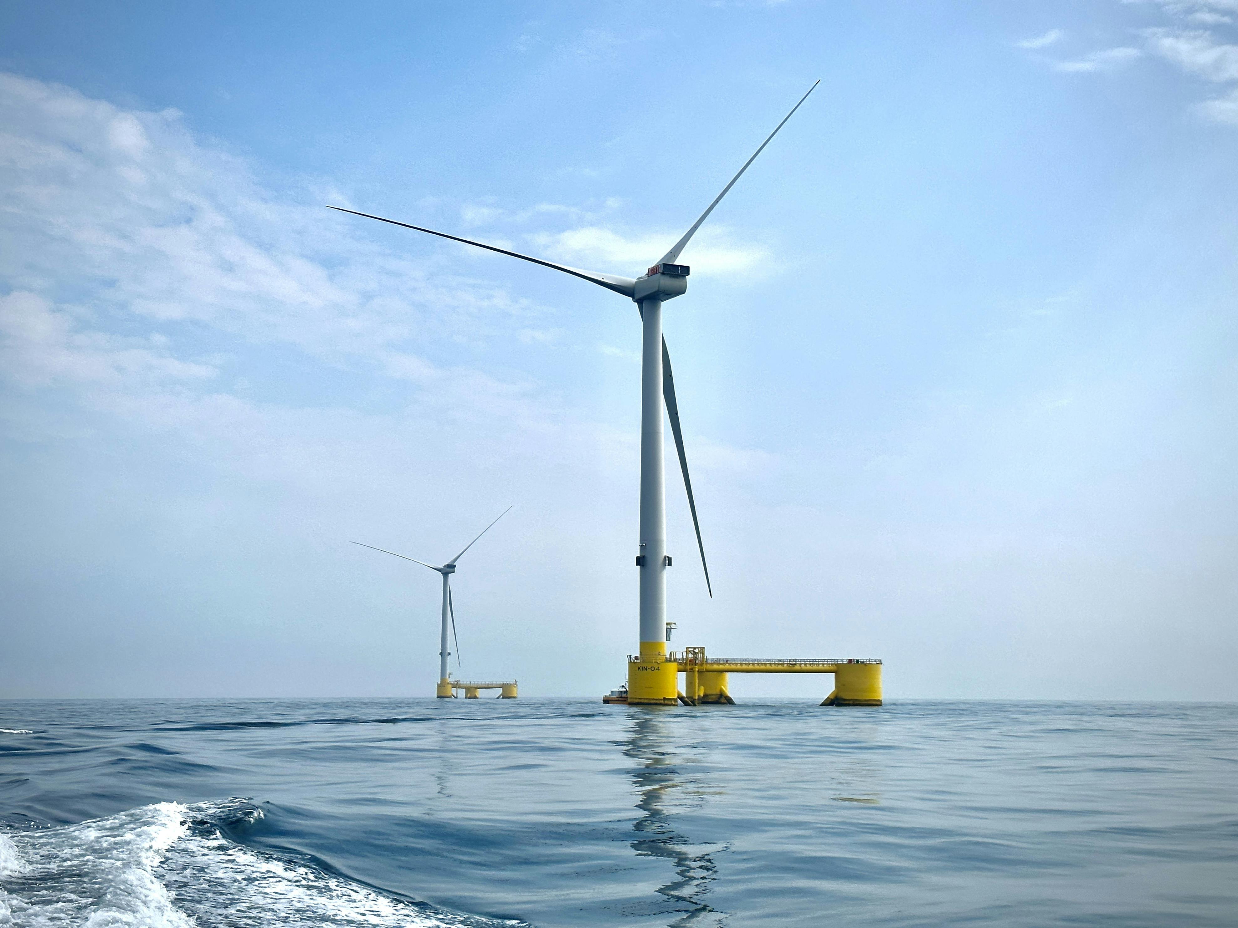 Floating offshore wind turbines, Kincardine