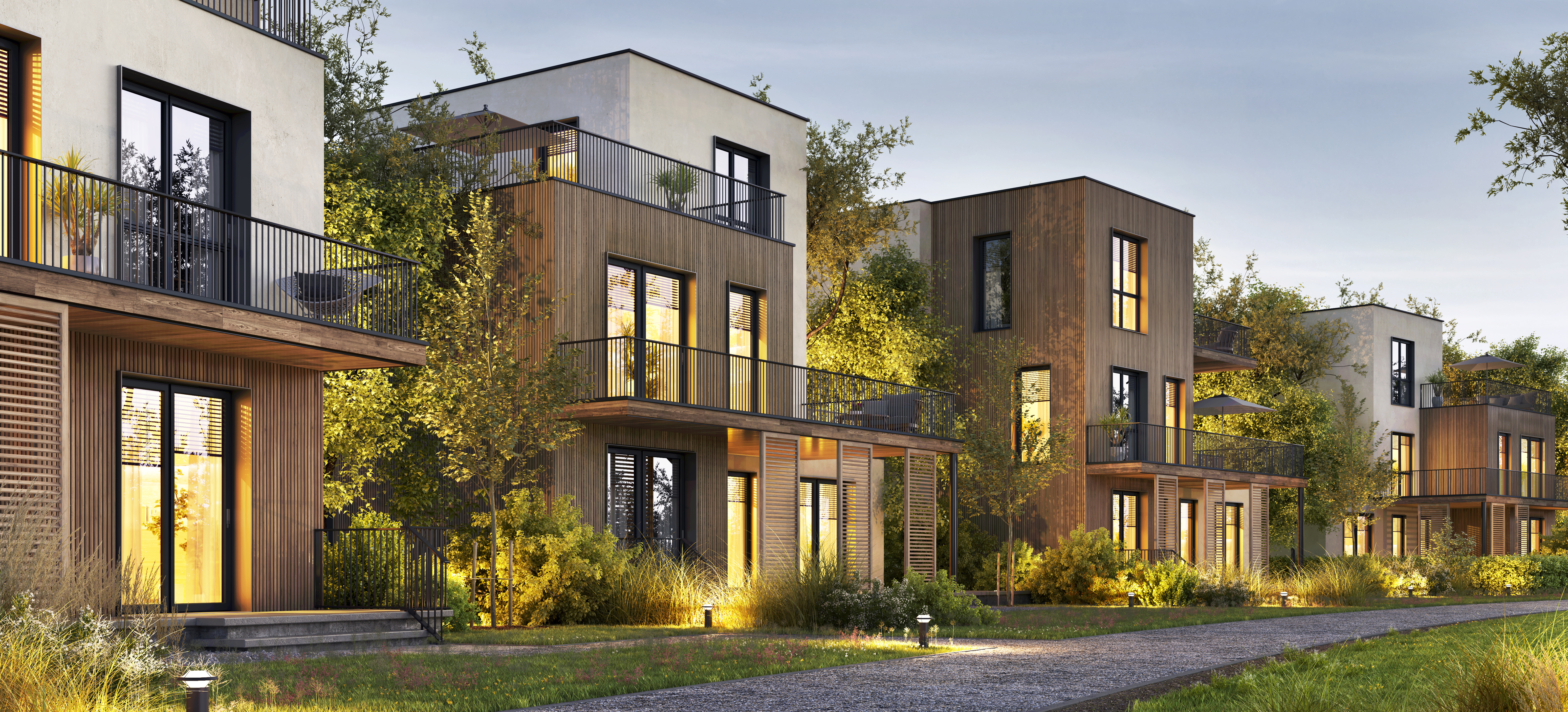 Projekte mit Grundstücksanteil