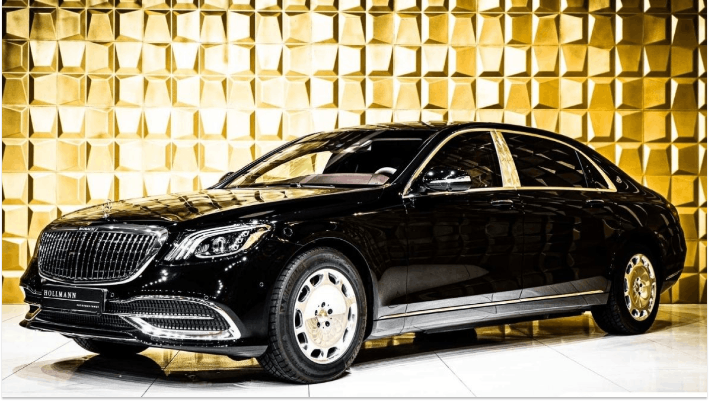 The state vehicle of Indian Prime Minister Narendra Modi 