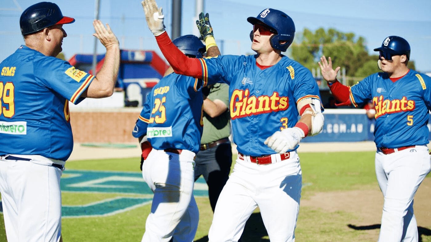 adelaide giants celebrating