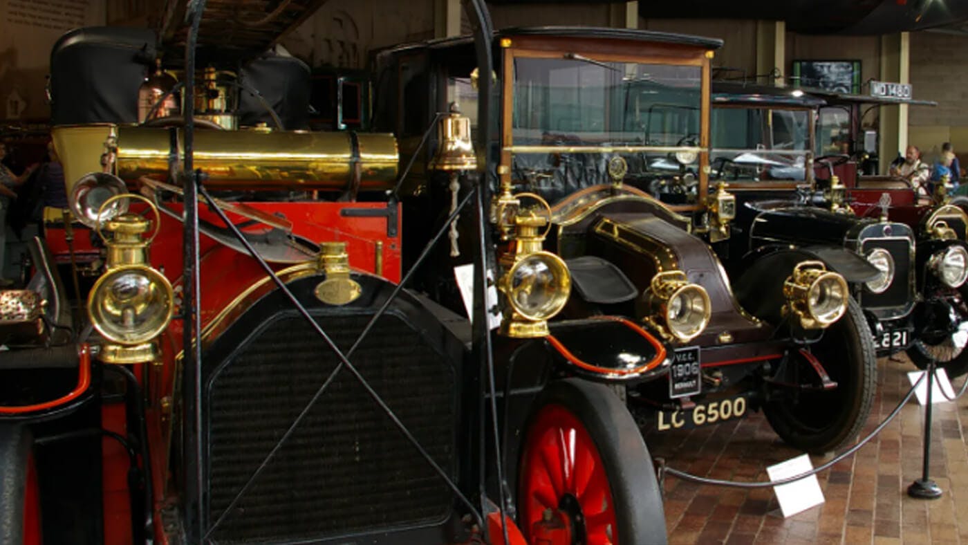 National Motor Museum located in Beaulieu Hampshire in England