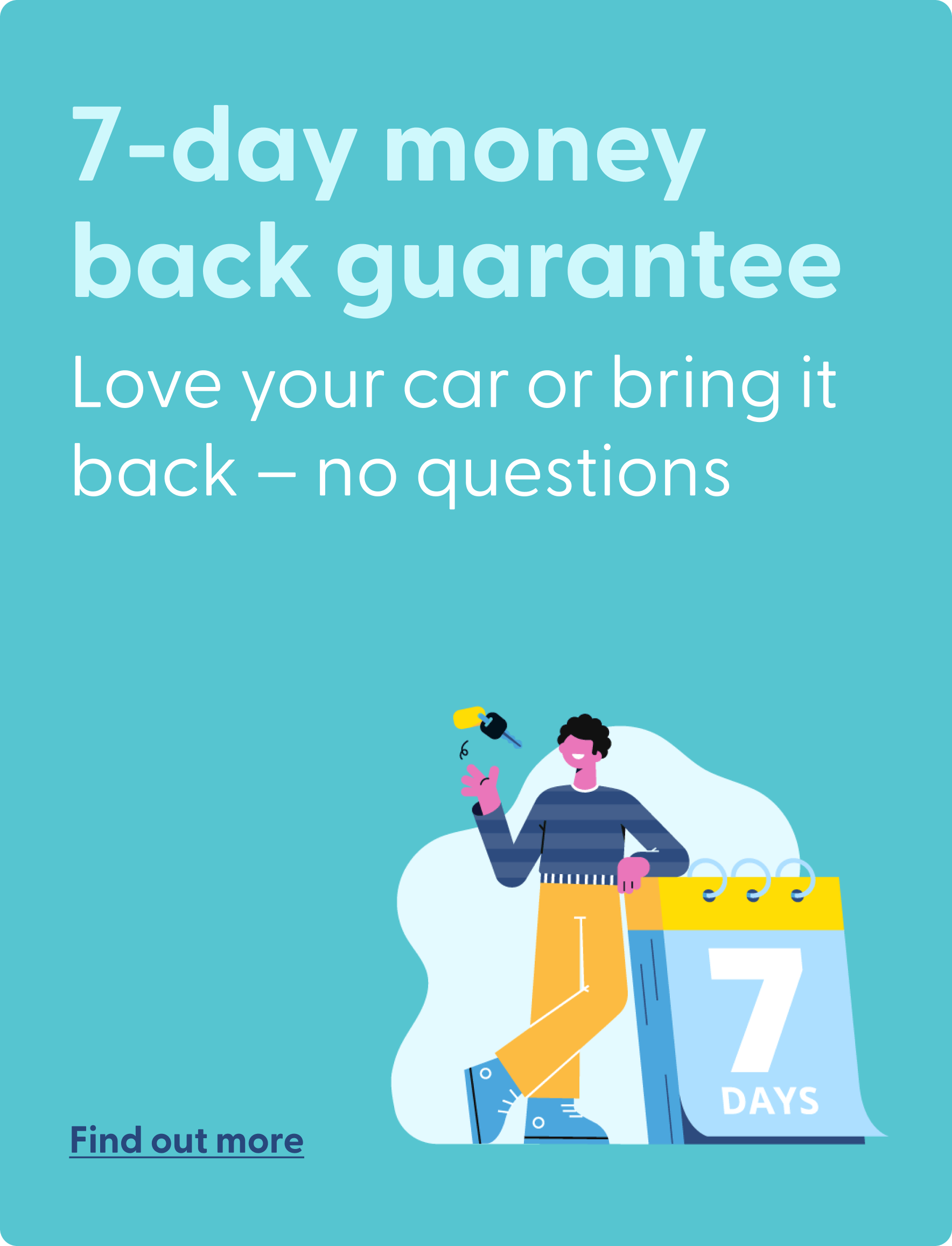 7-day money back guarantee