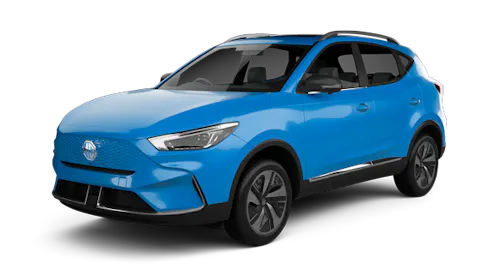Picture of blue electric SUV