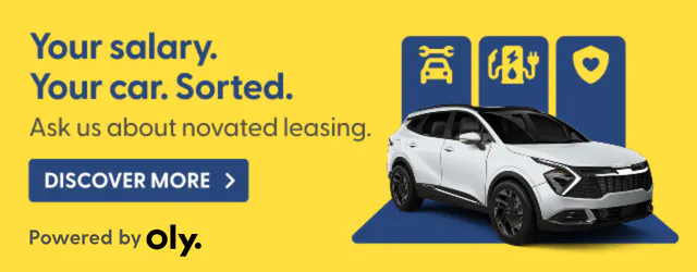 Novated lease Promotional Card - Your salary, your car, sorted.