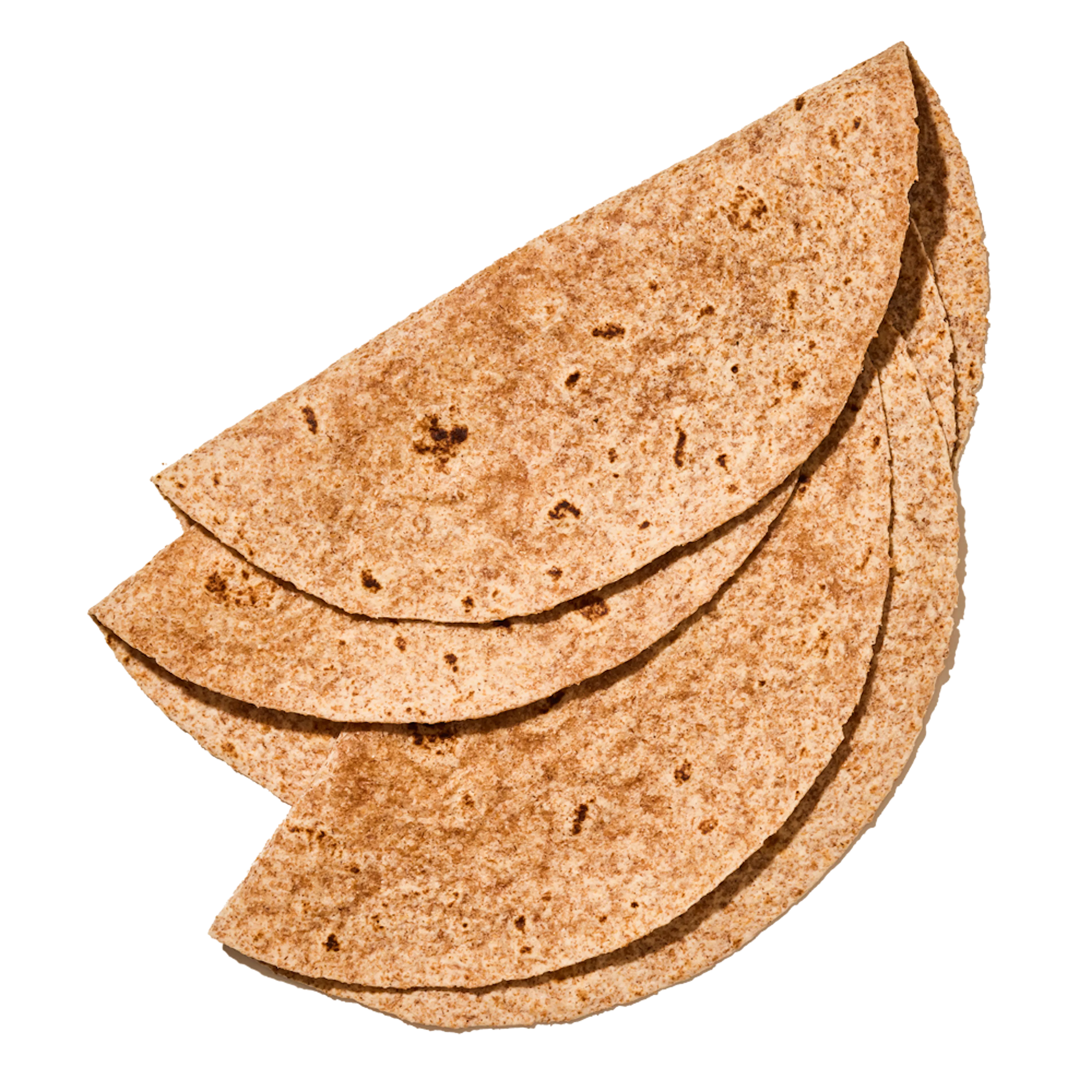 A set of Earth & Wheat wholemeal tortilla wraps
