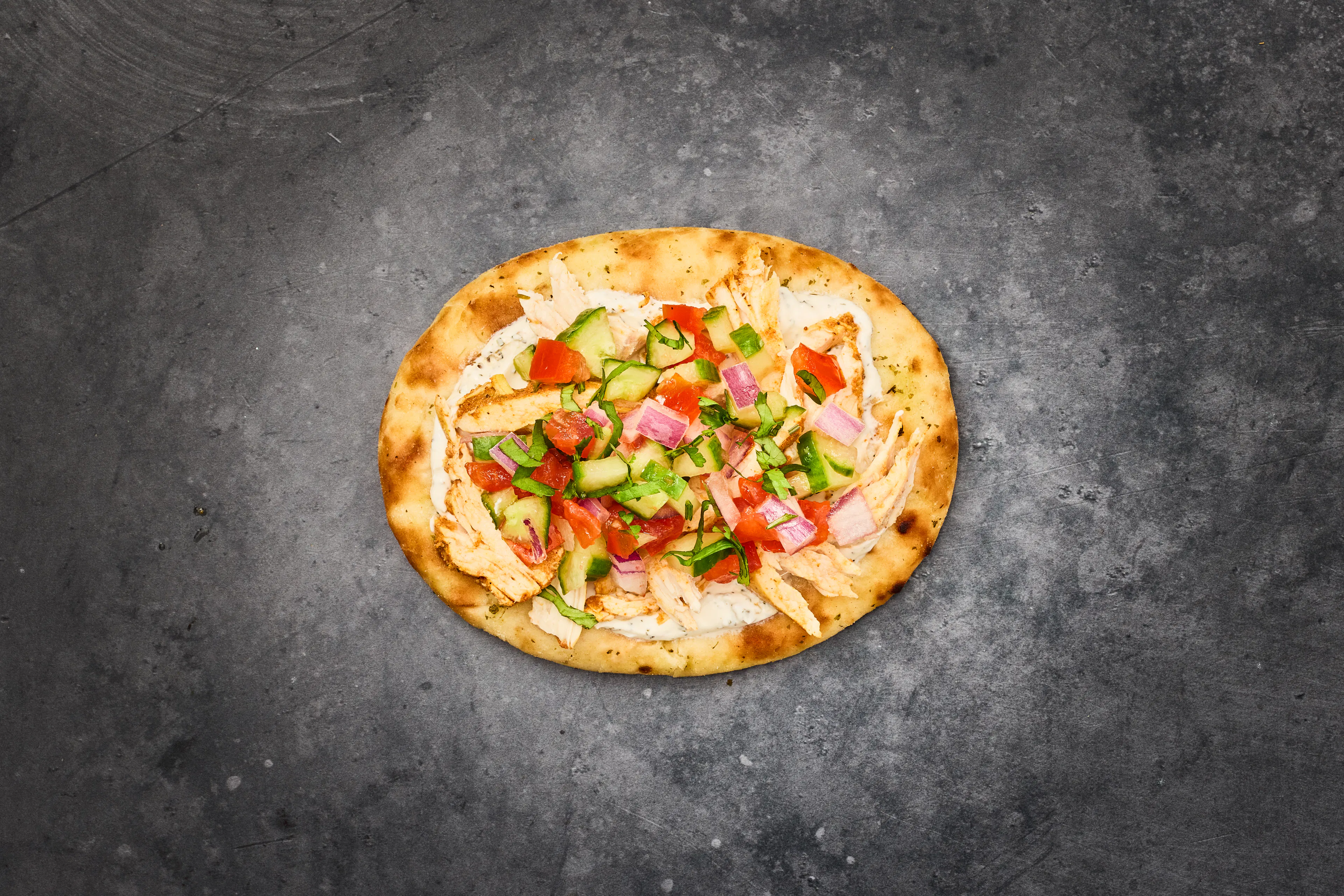 4 GARLIC & CORIANDER FLAME BAKED MINI NAANS