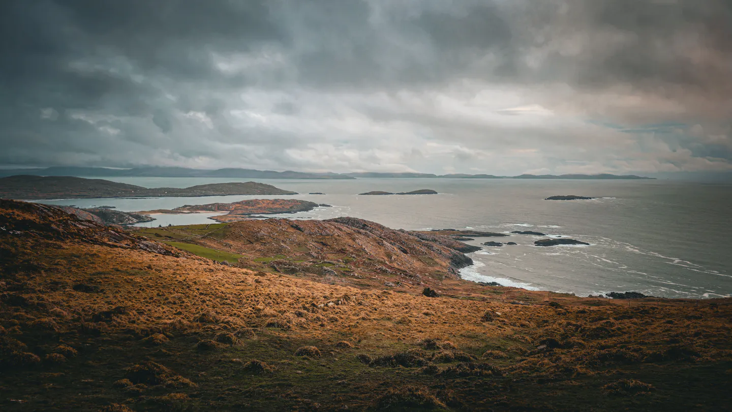Rugged Irish Atlantic coast