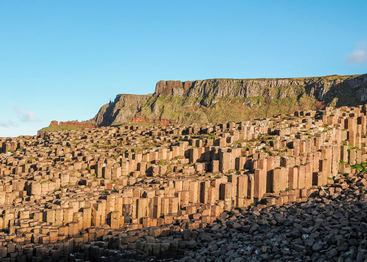 Basalt columns at Giant's Causeway