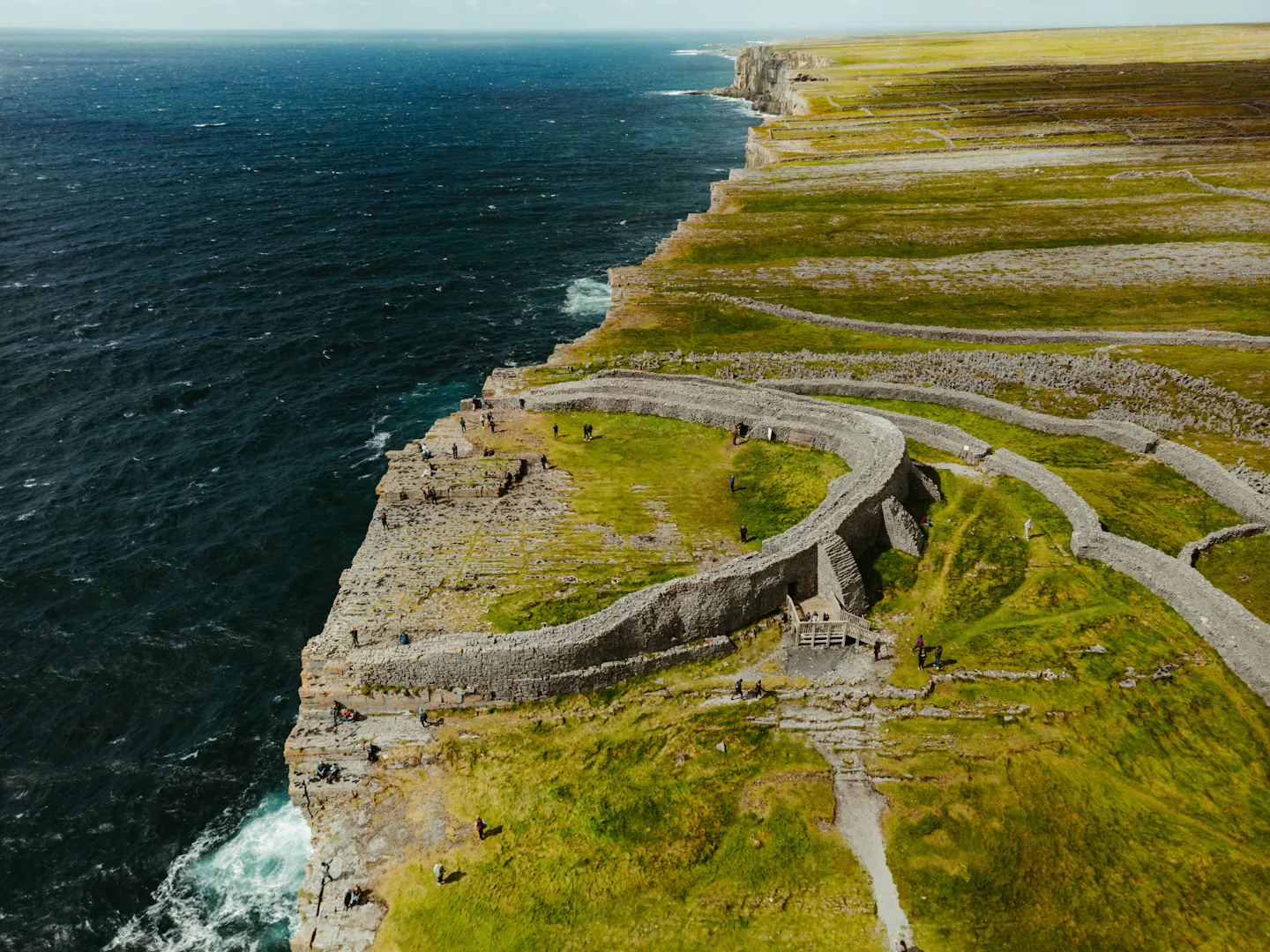 Dún Aonghasa on Inishmore in the Aran Islands