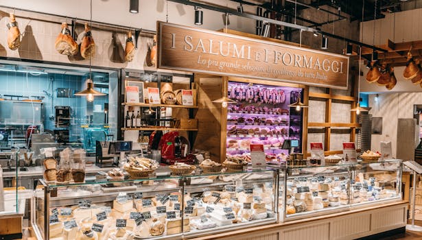 I salumi e i formaggi di Eataly Verona
