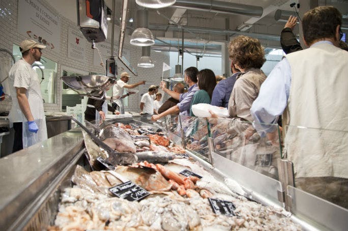 asta del pesce Eataly