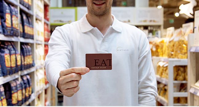 Il programma fedeltà Eataly Club
