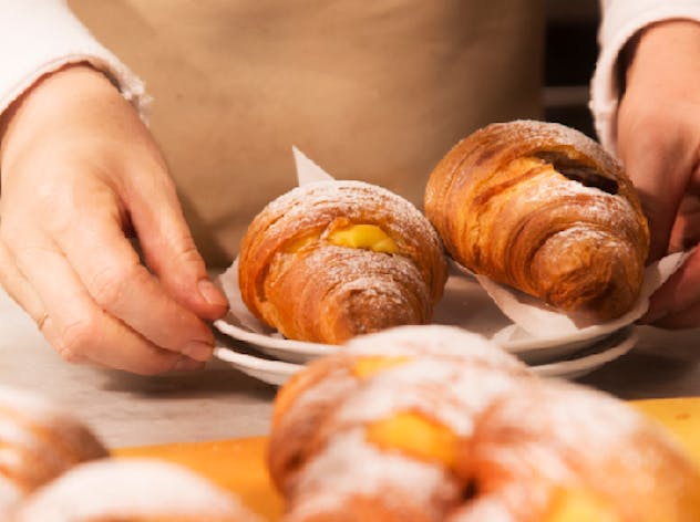 La colazione da Eataly con le brioche