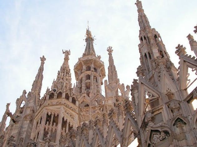 La guglia del Duomo di Milano