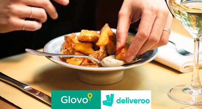 La Patata Croccante su Glovo e Deliveroo