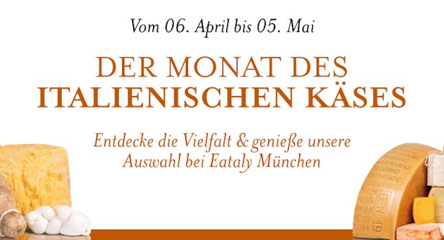 Der Monat des italienischen Käses