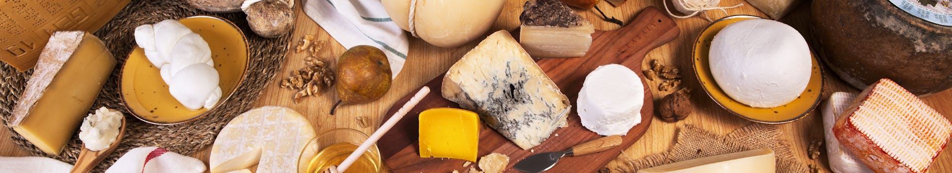 Käse und Wurst aus Italien