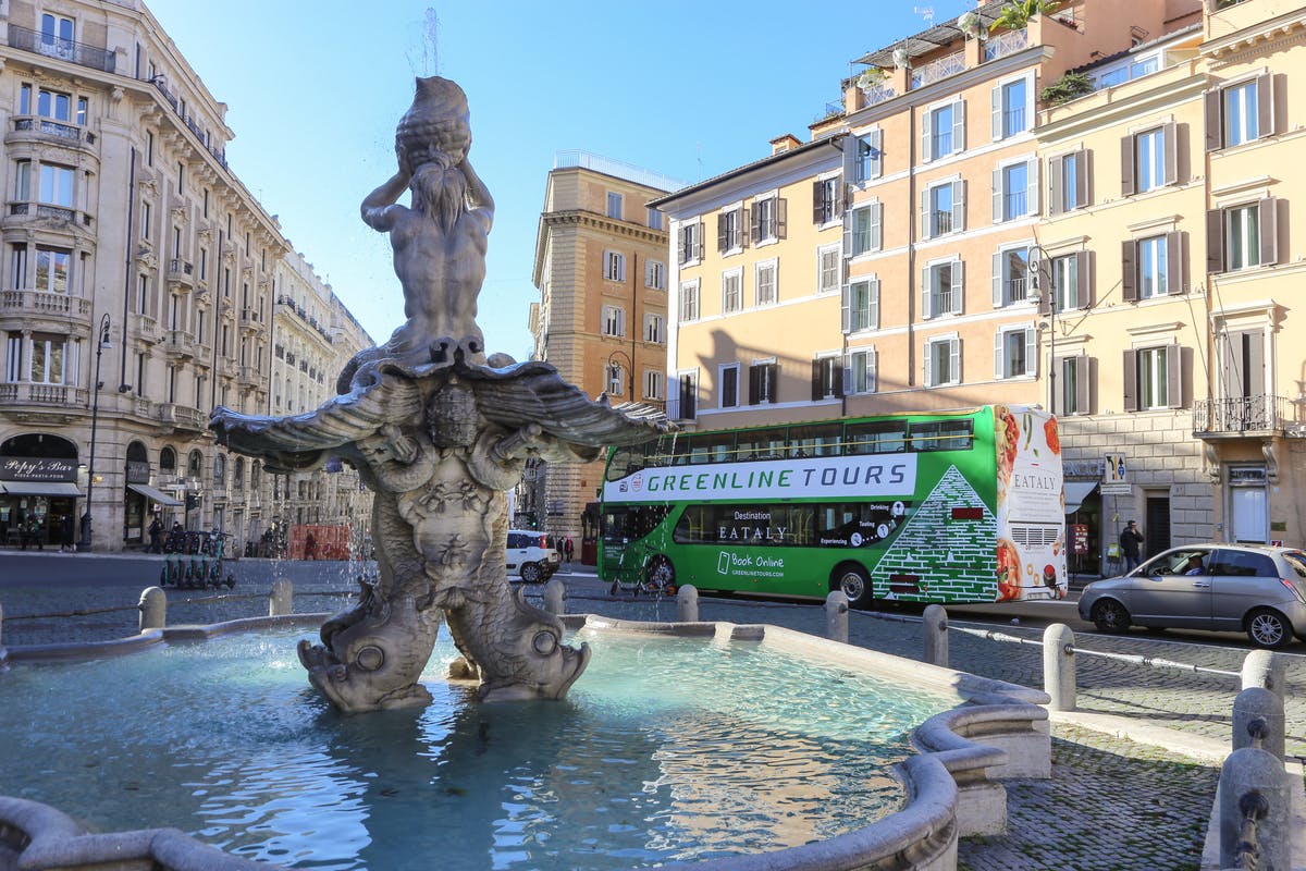 Bus Green Line Tours Eataly Roma