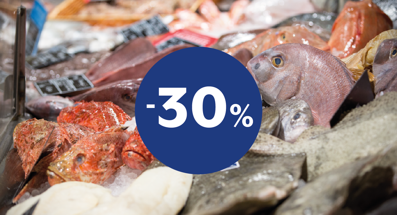 Sconto del 30% al banco pescheria | Eataly