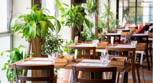 La sala del Ristorante di Eataly Roma