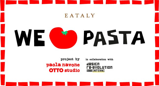 100% Pasta, installazione Paola Navone OTTO Studio Fuorisalone 2023