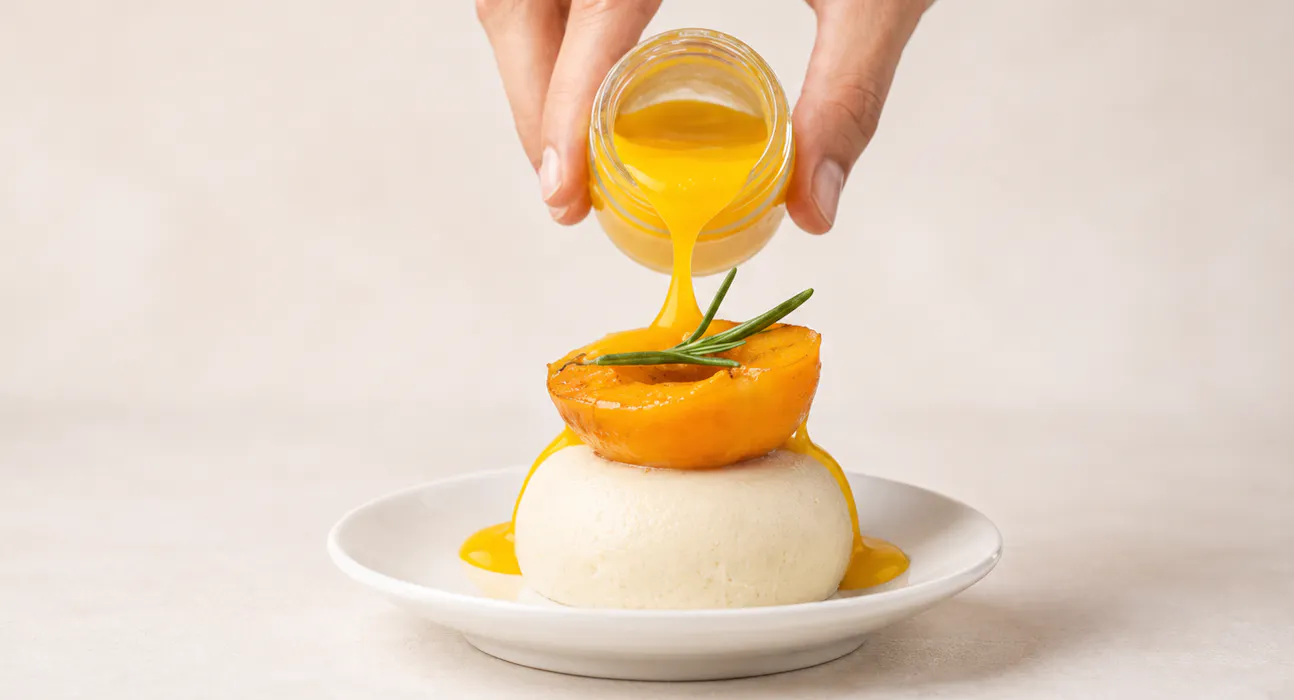 Semifreddo all'amaretto con timo e albicocca | Eataly