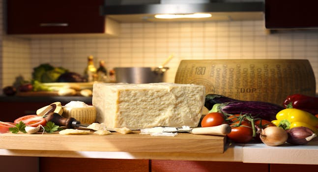 A cena con il Parmigiano Reggiano