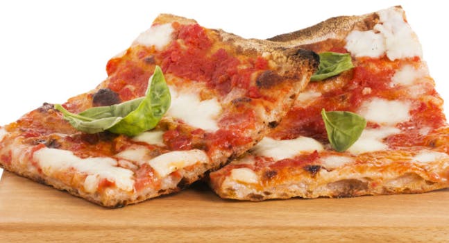 Pizza margherita Eataly