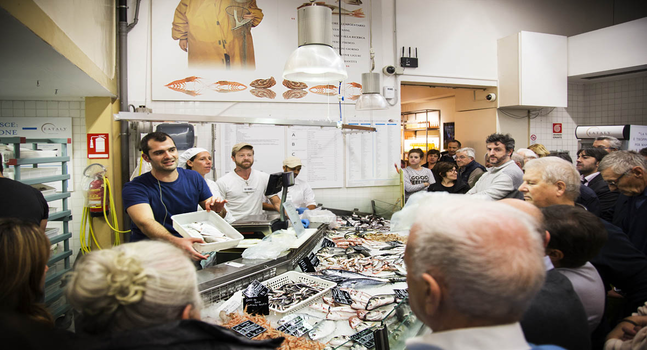 L'asta del pesce sostenibile a Eataly Lingotto