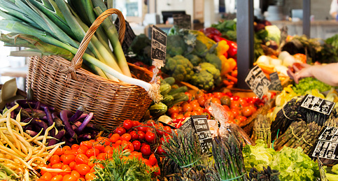 Il reparto Ortofrutta di Eataly