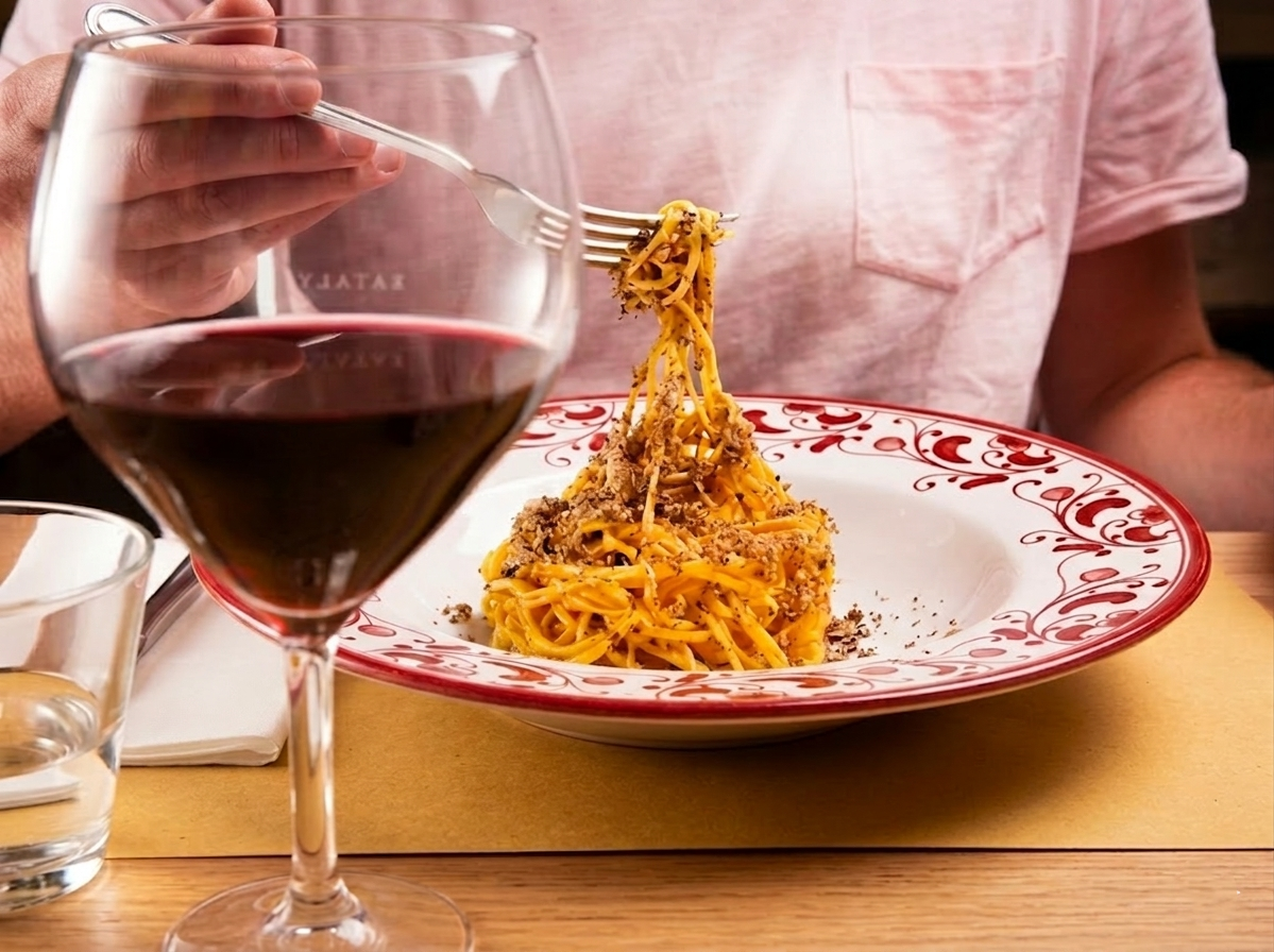 Tajarin al tartufo