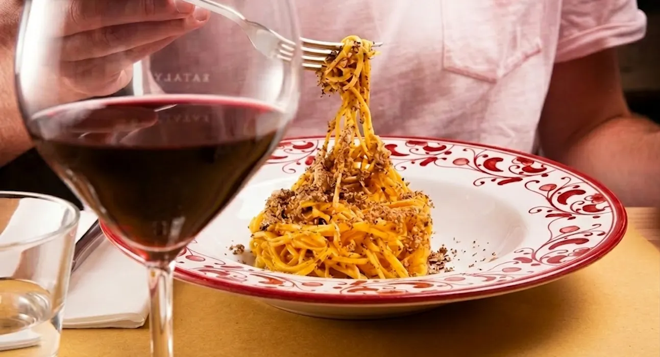 Tajarin al tartufo