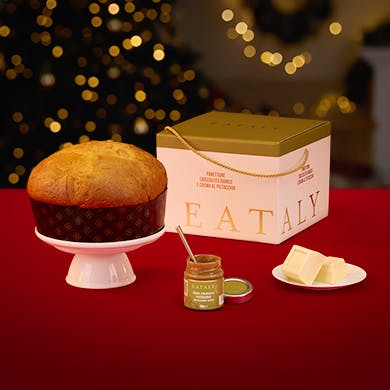 Il panettone al pistacchio e cioccolato bianco | Eataly