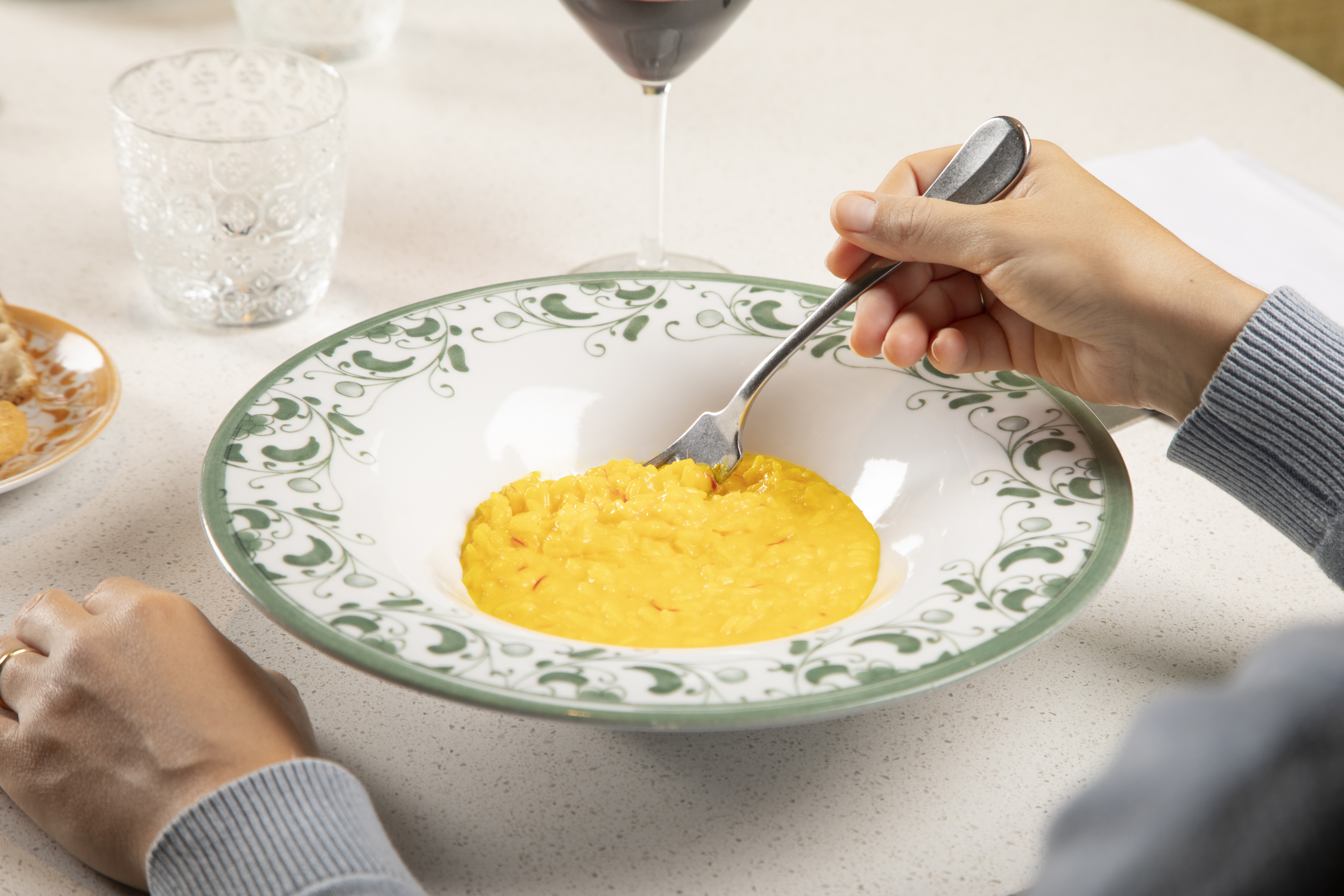 Risotto milanese | Eataly Food & Pizza Theatre
